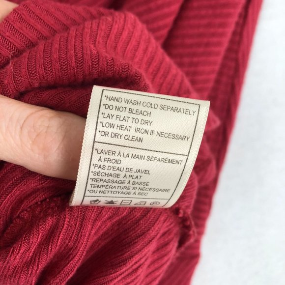 BB Dakota NWT Women's Size Medium Earth Red Hang Loose Wide Sleeve Crop Top - Picture 7 of 9